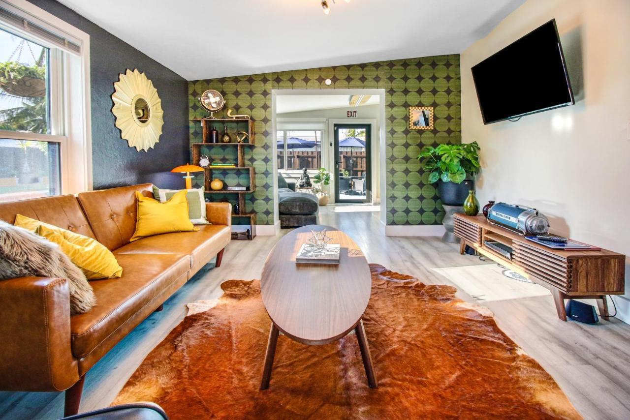 Private Heated Pool Oasis Pet-Friendly Retreat Short Or Long Stays Sleeps 2-8 Ppl Pompano Beach Zewnętrze zdjęcie