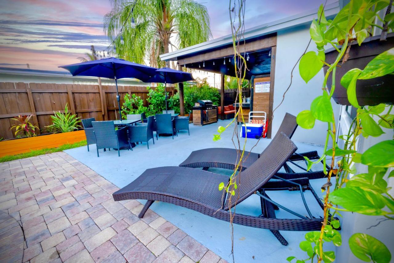 Private Heated Pool Oasis Pet-Friendly Retreat Short Or Long Stays Sleeps 2-8 Ppl Pompano Beach Zewnętrze zdjęcie